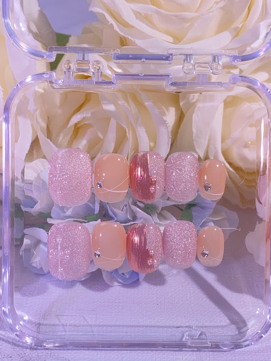 (148) ほんわかピンクシフォン